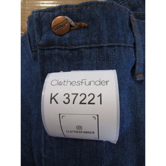 VINTAGE Wrangler Jeans 38 Short Bootcut Denim Work Cowboy USA 38X29 - Picture 8 of 8